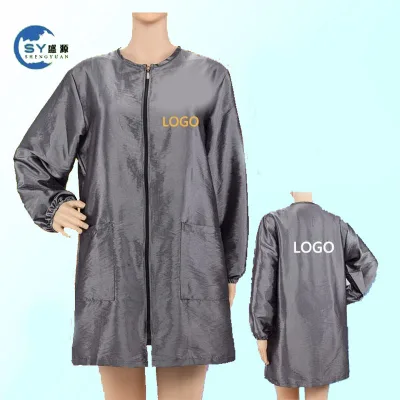 Professional Jackets for Men Women Hairdresser Smock Salon Vest Stylist Shirt Hair Stylist Smock Hair Tools Accessories Withlogo