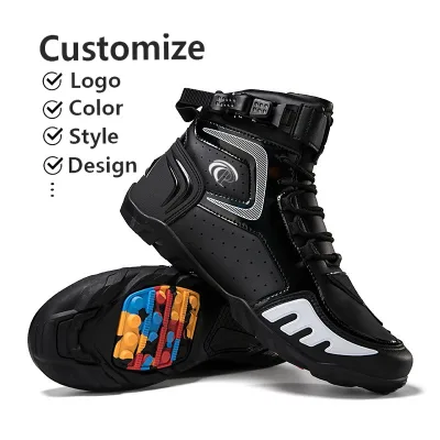 Manufacturer Custom OEM High Quality Indoor Professional Sport Cotton Fabric Motorcycle Shoes