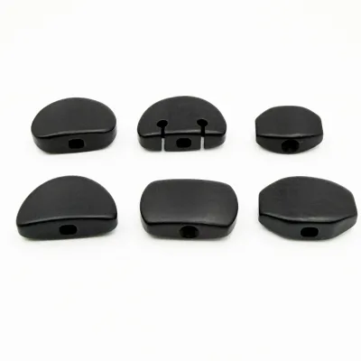 Multi Shape Ebony Guitar String Tuning Peg Replacement Knob Spare Repair Accessory for Luthier Guitar Making Guitar Tuner Knob