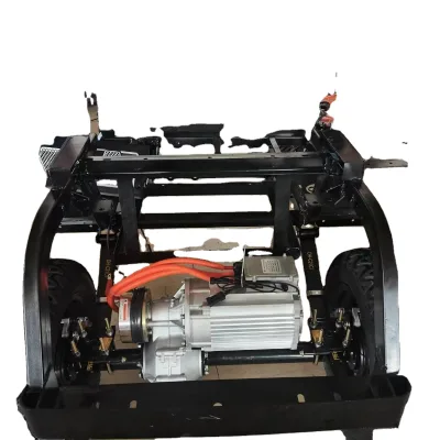 Running Chassis Solutions to Make Electric Sedan Cars Golf Carts 5KW 7.5kw 10kw AC Motor McPherson Strut Suspension