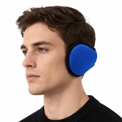 Wholesale Custom OEM/ODM Winter Fleece Ear Protection Warner Earmuffs 100% Polyester Heat-Transfer Printed TME-24003 China