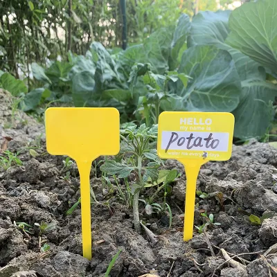 Waterproof 14.6x5.5 cm T-Tag Plant Markers Nursery Garden Labels for Home and Garden Supplies