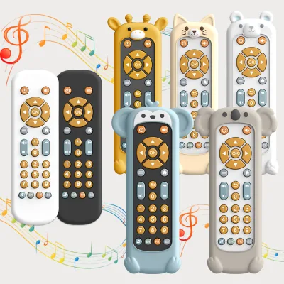 CPC EN71 CE Educational Electronic Musical Toy for Baby Simulate Tv Remote Control Toy Baby Teether and Musical Toy