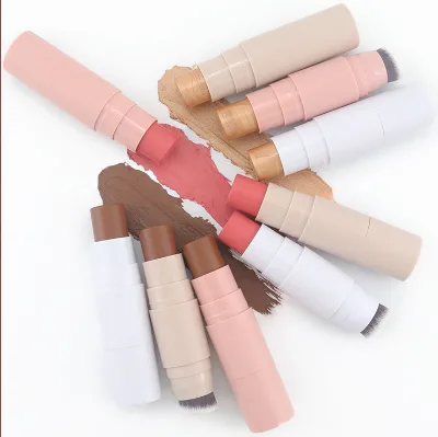 Custom Logo Ochain Waterproof Your Logo Vegan Cream Private Label Bronzer Highlighter Concealer Foundation Contour Blush Stick