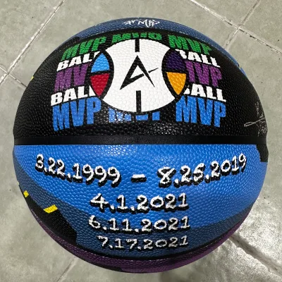 Made in China Digital Printing Molten Basketball 7 Camouflage City Basketball Holographic Basketball
