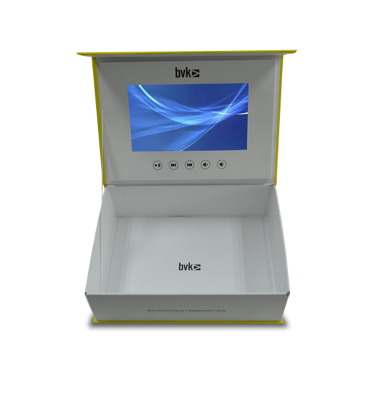 Digital Video Gift Box 7 Inch LCD Screen Drawer square Advertising Wholesale Video Box