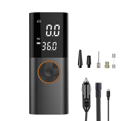2023 New Car air Pump Compressor for Car Tires Digital Tire Tyre Inflators Rechargeable Wireless Mini Portable Battery Cordless