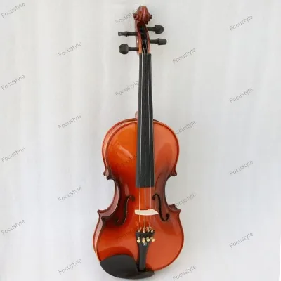 Chinese Factory 4/4 Violin Maple Body Artificial Pattern Violin Instrument for Wholesale