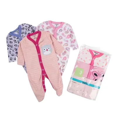 2020 Big Promotion Toddler Pajamas Footed Design Baby Sleeper Pajamas
