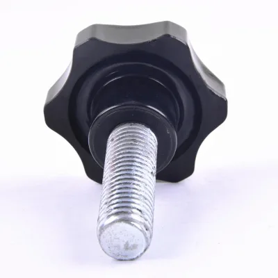 ISO Certified Industrial Bakelite Knob 120 High Temperature Resistant Non-conductive Shore 50-90 Hardness Star Style Machine