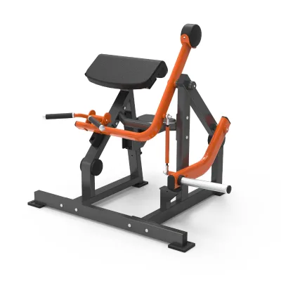 Factory Direct Commercial Plate Loaded Preacher Curl Machine Seated Bicep Arm Strength Trainer OEM