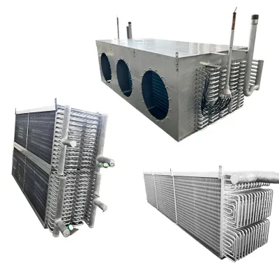 Spiral Freezer Stainless Steel Copper Tube Industrial Evaporator