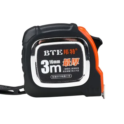 Polyester Shell Compact Portable Metric Measuring Tape 10m Comfortable Grip Drop Resistant High Accuracy Smooth Retraction
