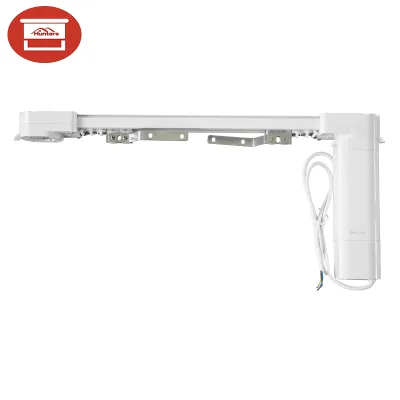 Home Electric Sliding Curtain Rail Durable Metal Electric Curtain Track