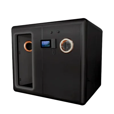 Hyperbaric Metal Chamber 2.0 Ata Hard Hyperbaric Chamber for Cancer Hyperbaric High Pressure Oxygen Chamber Black Customize