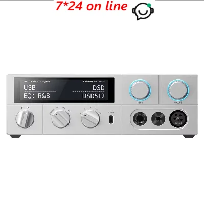 FIIO K15 Desktop DAC AMP All in One Music Streamer Network Bridge HiFi Digital Transport Dual AK4497S