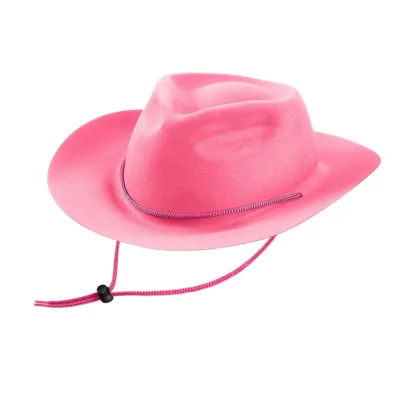 Classic Wide Brim Fedora Fashion Kids Felt Rancher Panama Cow Boy Hat