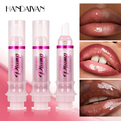 Lasting Moisturizing Lip Plumper Mineral Oil Lips Extreme Volume Nutritious Enhancer Liquid Lip Gloss