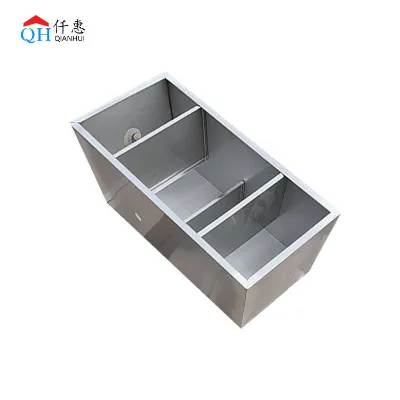 Stainless Steel Restaurant Kitchen Equipment Efficient Grease Trap Solution