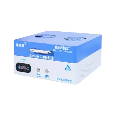 2000W UV Lamp With 90 Leds for Curved Screen LCD OCA Curing Refurbishing Light No Wave Repair for Mobile Phone Edge Display