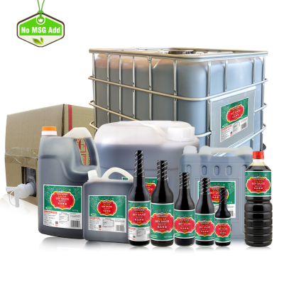 Focus on Food Export for 24 Years Sauce Manufacturer Non-GMO Soya Light Sugar Free Soy Sauce