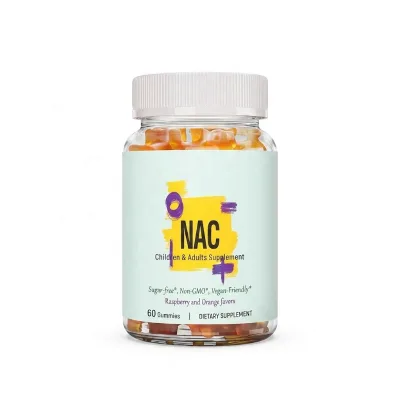 SWOOT NAC Gummy Vitamins with N-Acetylcysteine & Vitamins Non-GMO Sugar-Free Vegan Dietary Fiber Improve Immunity Adult Use