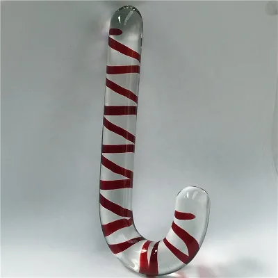 20CM Umbrella Design Crystal Glass Anal Plug for Women Premium Sex Product for Intimate Pleasure