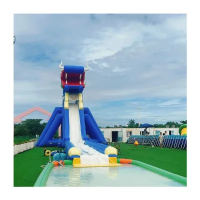 Hot Sale Large Outdoor Amusement Inflatable Pool Park Ground Portable Water Park Floating Pool for Kids Source