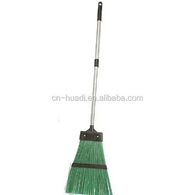 Outdoor Garden Broom Hard Bristled Garden Broom With Extendable Handle