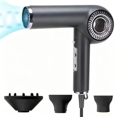 High-Speed Foldable Negative Ion Hair Dryer for Home Travel Hotel