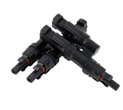 Wholesale Solar Y Branch Connector 2 to 1 FMM MFF MC4 Style 1000V 30A IP67 Waterproof Photovoltaic Connector OEM Factory