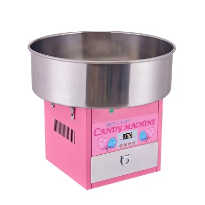 Factory Direct Commercial Electric Desktop Fancy Cotton Candy Machine Flow Cart Automatic Cotton Candy Machine Attractions