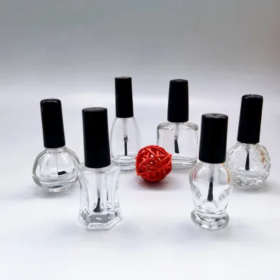 Empty Glass Nail Polish Bottles for Nail Polish Oil