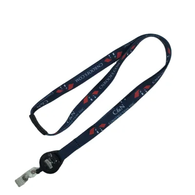 OEM Full Color Dye Sublimation Custom Logo Lanyard Wholesale Low Price Personalized Nylon and Polyester Combination