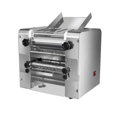 Table Top Motorized Pizza Croissant Pastry Dough Sheeter Roller Machine Automatic Dough Rolling Machine