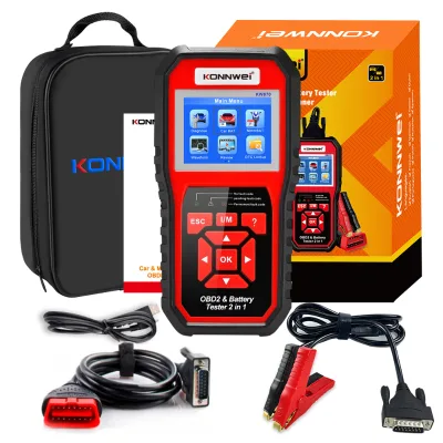 Digital Automotive Diagnostic Battery Tester Analyzer Car Battery Tester for 6v 12v Lithium Lead Acid Battery