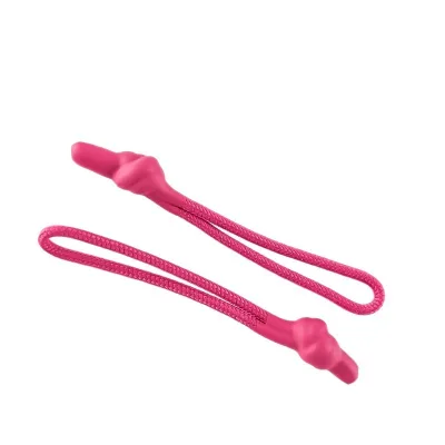 Eco-Friendly Plastic Dipped End Zipper Puller Cord Replacement Zipper Tab for Backpack and Bag