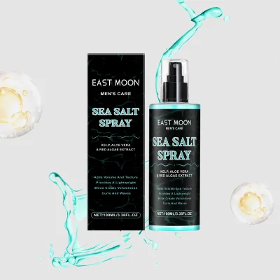 Add Instant Volume Unisex Sea Salt Spray for Men Beachy Hair Texturizing Hair Spray With Kelp Red Algae and Aloe Vera Surf Spray
