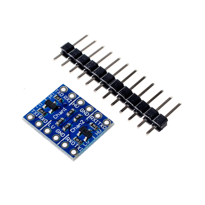 2-way Level Conversion Sensor Module IIC I2C UART SPI 3.3V to 5V 5V to 3.3V Logic Level Shifter With Pins