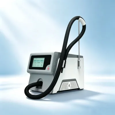 Skin Cooling Machine for Laser Treatment Pain Relief with -30C Cold Air for Beauty Salon Use High Quality Low Noise Equipment