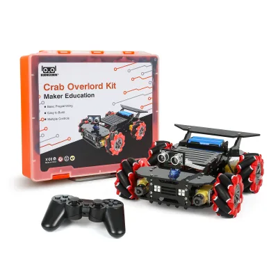 Child Toy Robots Smart Robot Car - Crab Overlord McNamum Wheel Robot Car Kit