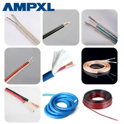 OEM or ODM  2 Core  6.0mm Parallel Speaker Cable  Copper