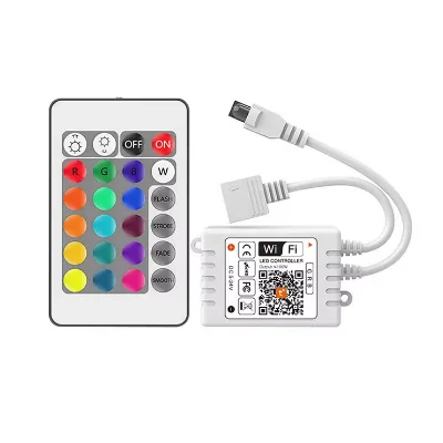 24key IR Tuya Smart Wifi Led Controller Zigbee Led Strip Light Rgb Tuya Led Controller