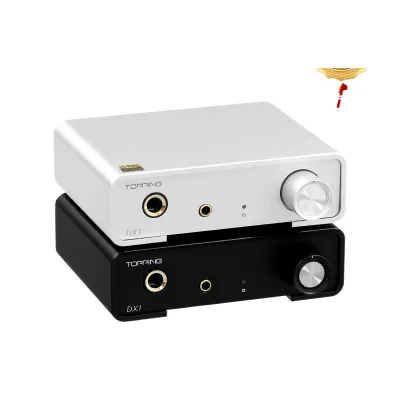 TOPPING DX1 Hi Res Audio DAC Headphone Amplifier AK4493S Chips 6.35mm 3.5 Amp USB DSD256 PCM384 XMOS XU208