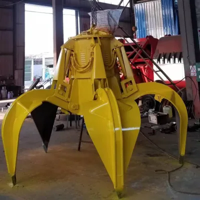 360 Degree Rotary Excavator Grapple Construction Machinery Attachment for Sale