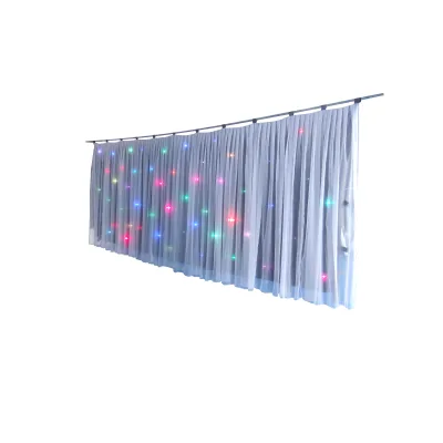 Hot Selling Cheap RGB LED Star Cloth Projection Lights IP33 Rated High CRI 95 DMX512/Sound-Activated for Hotel