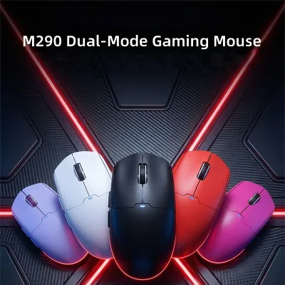 M290 Mini Cross-border Direct Supply 2.4ghz Wireless Dual-mode USB Optical 6 Buttons Ergonomic Design Mouse Game Office Computer