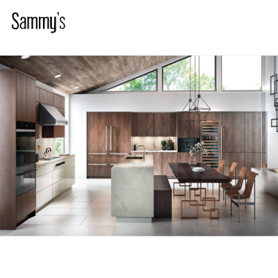 Modern Styles Storage Wooden Cupboard Cuisine Modular Kitchen Cabinets