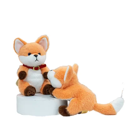 Factory Direct Custom Third Generation Fox Plush Cloth Figure Toy Anime Keychains Stuffed Animals Unisex 14+ PP Cotton Filling