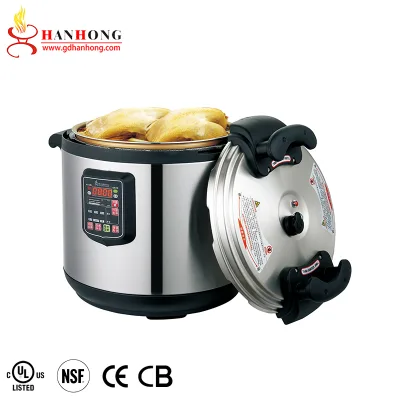Best Sellers 17-65L Stainless Steel Commercial Multi-Use Electric Pressure Cooker with Non-Stick Inner Pot and LED Display